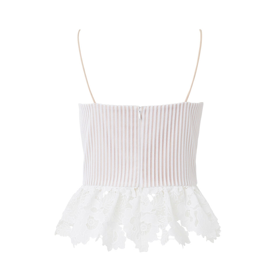 Lace Frill Top  1