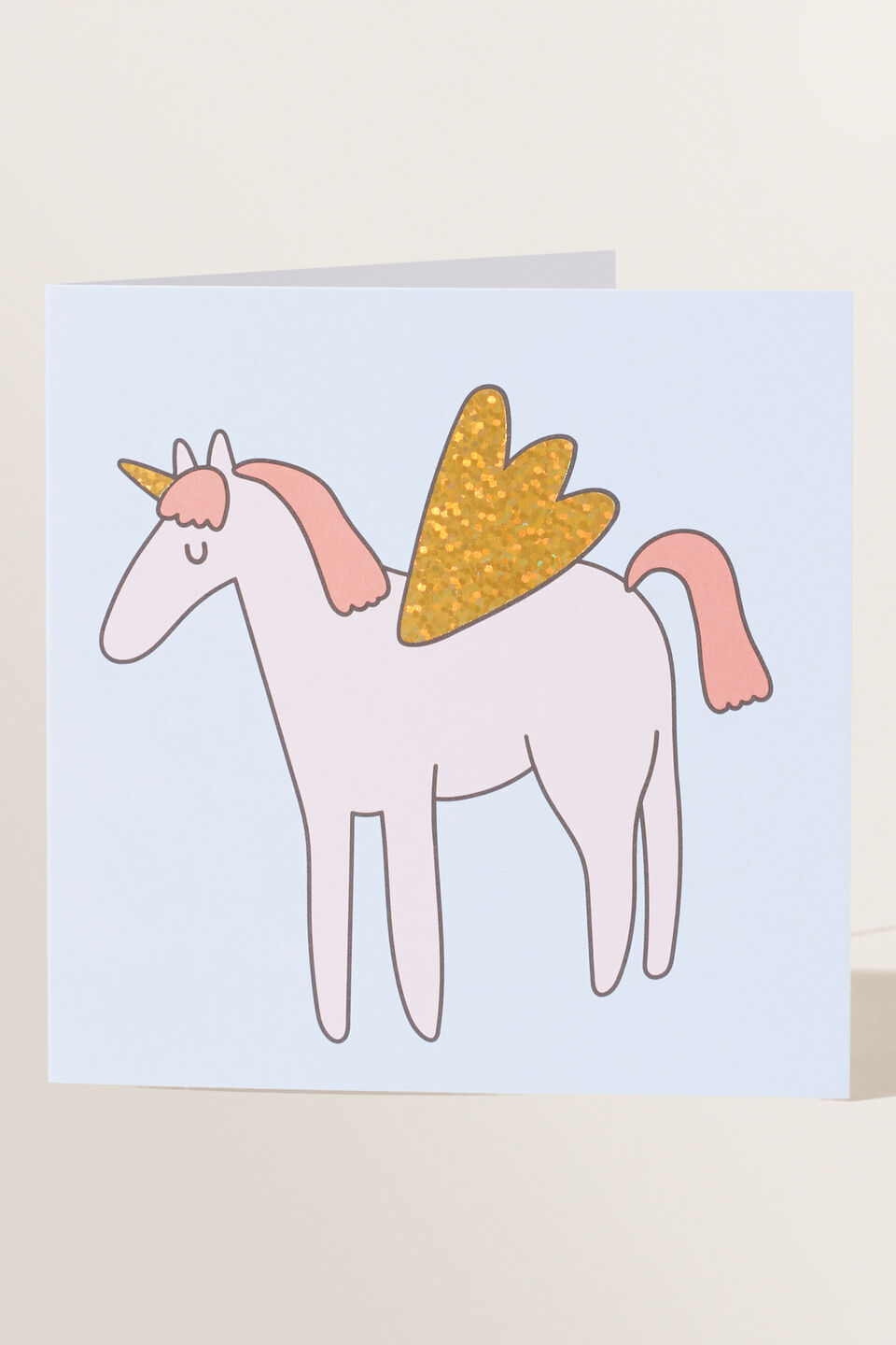 Large Unicorn Card  Multi