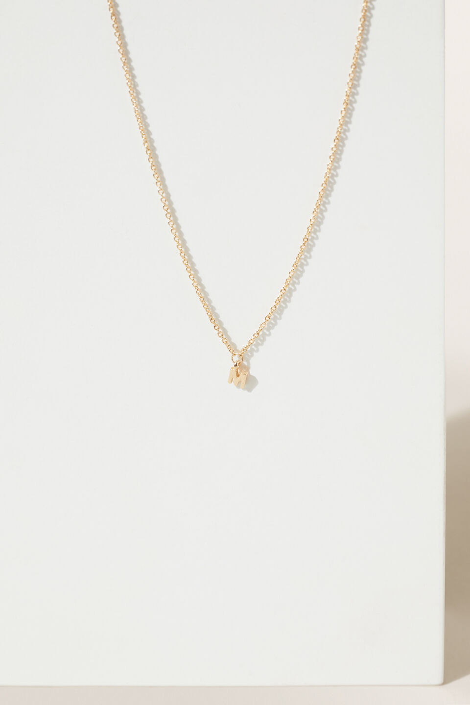 Initial Necklace  M