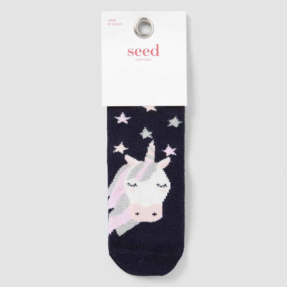 Unicorn Fringe Socks  