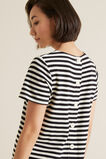 Stripe Pique Dress    hi-res