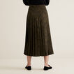 Pleated Animal Skirt    hi-res