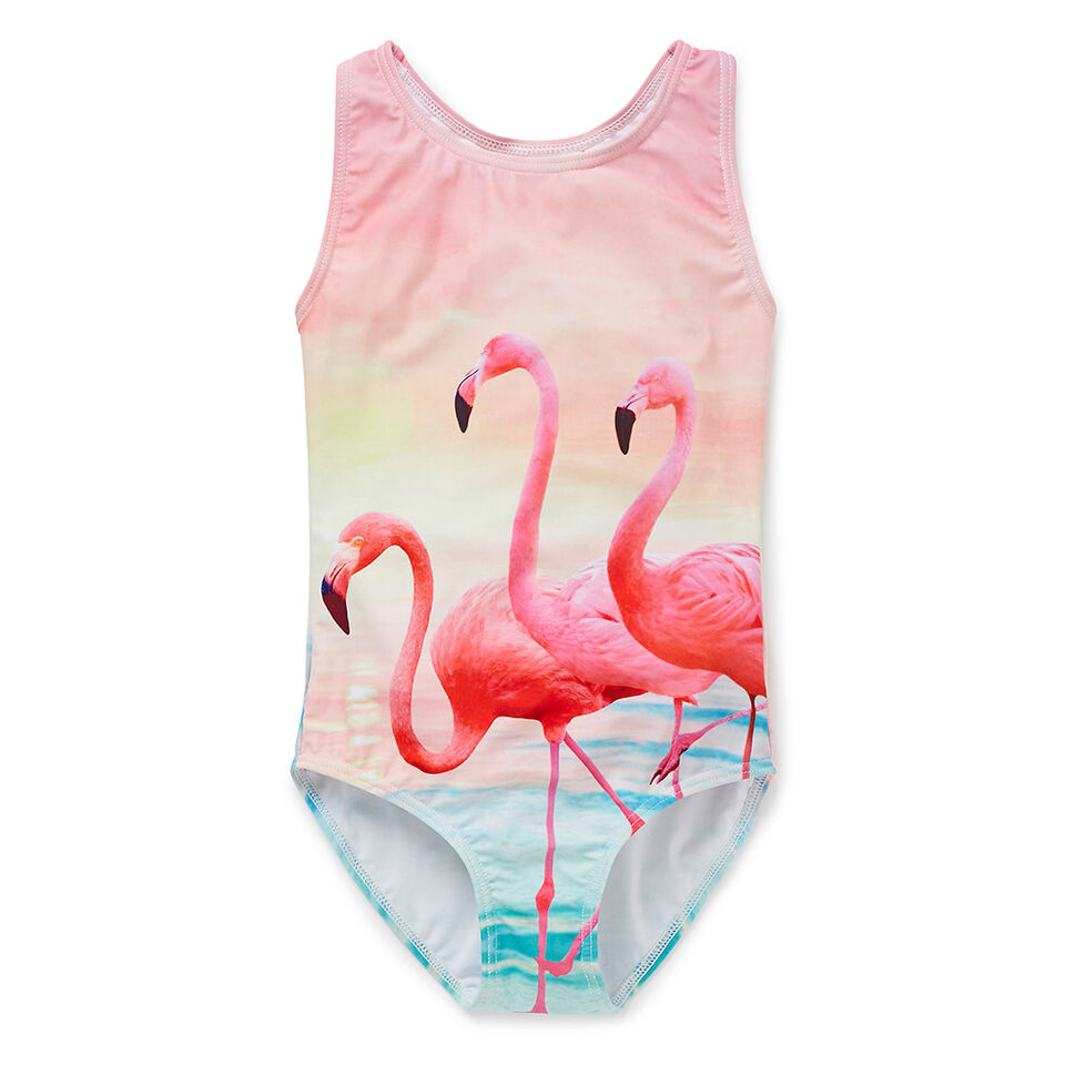 Flamingo Digi Bathers  
