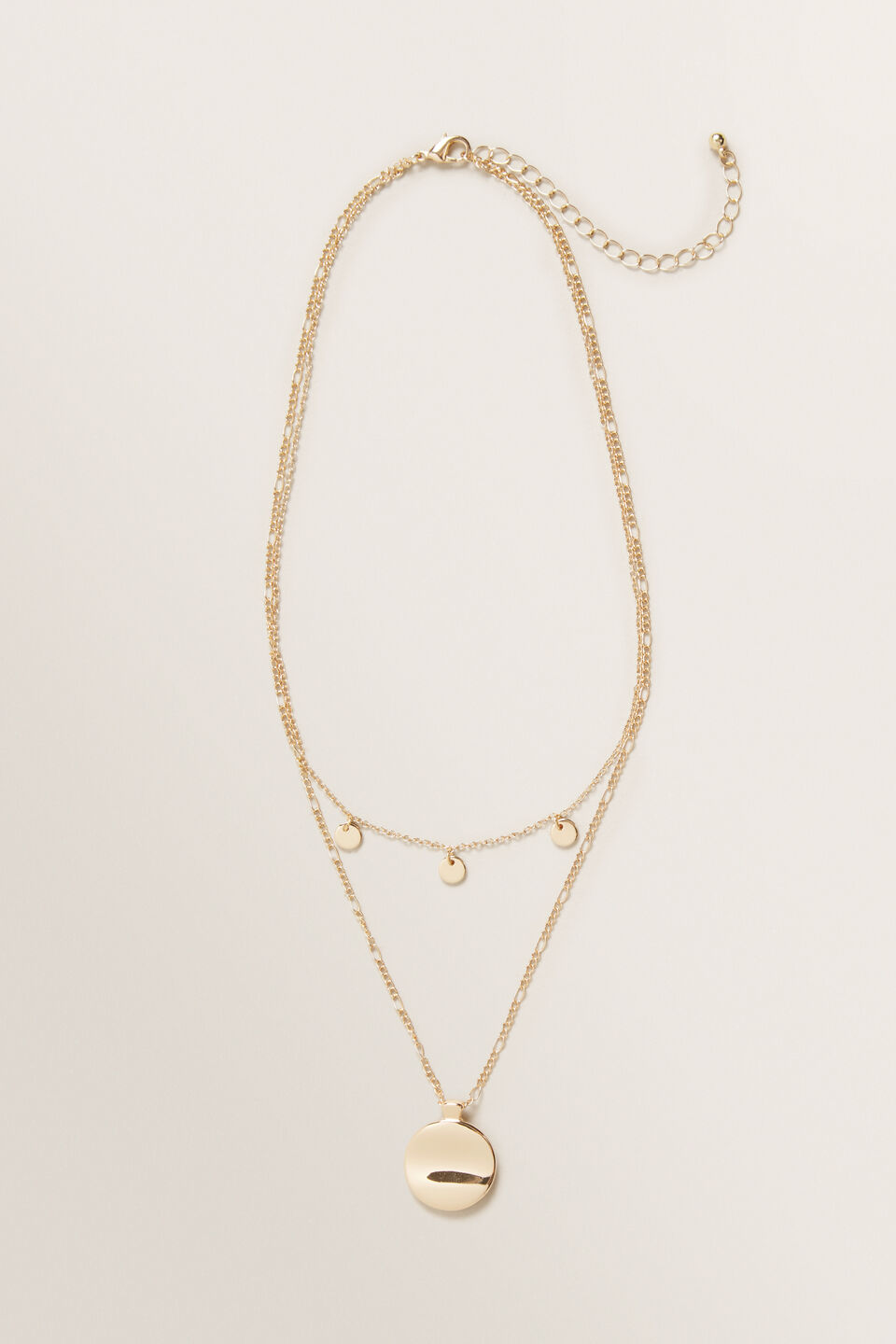 Layered Necklace  Gold