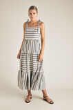 Spliced Stripe Maxi Dress    hi-res