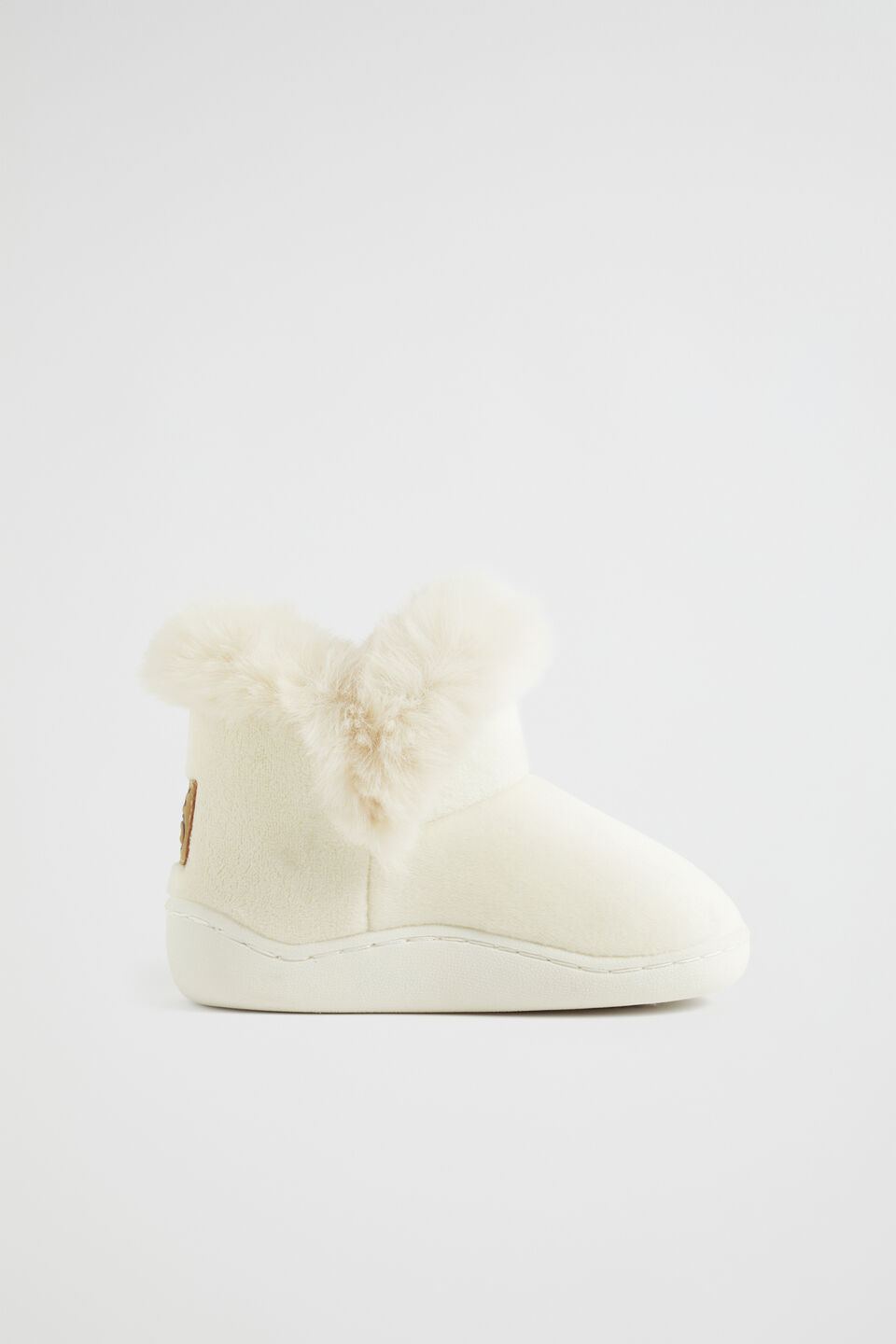 Fluffy House Boot  Beige