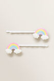 Rainbow Hair Pins    hi-res