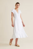 Wrap Front Tiered Dress    hi-res