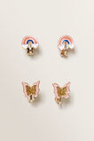 Butterfly Clip On Earrings    hi-res