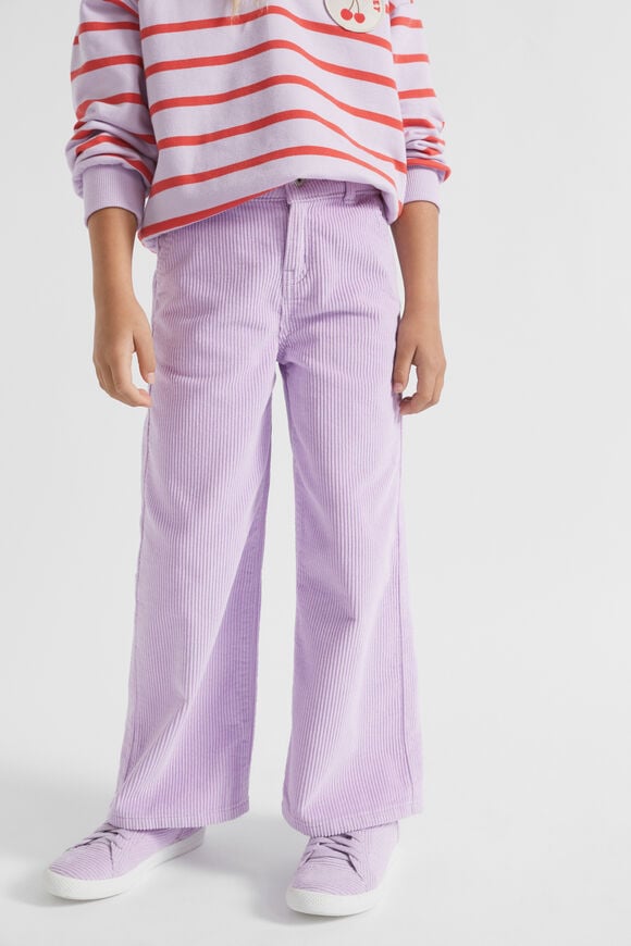 Cord Straight Pant  Orchid  hi-res