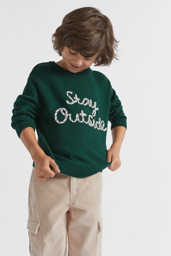 Stay Outside Knit  Ivy  hi-res
