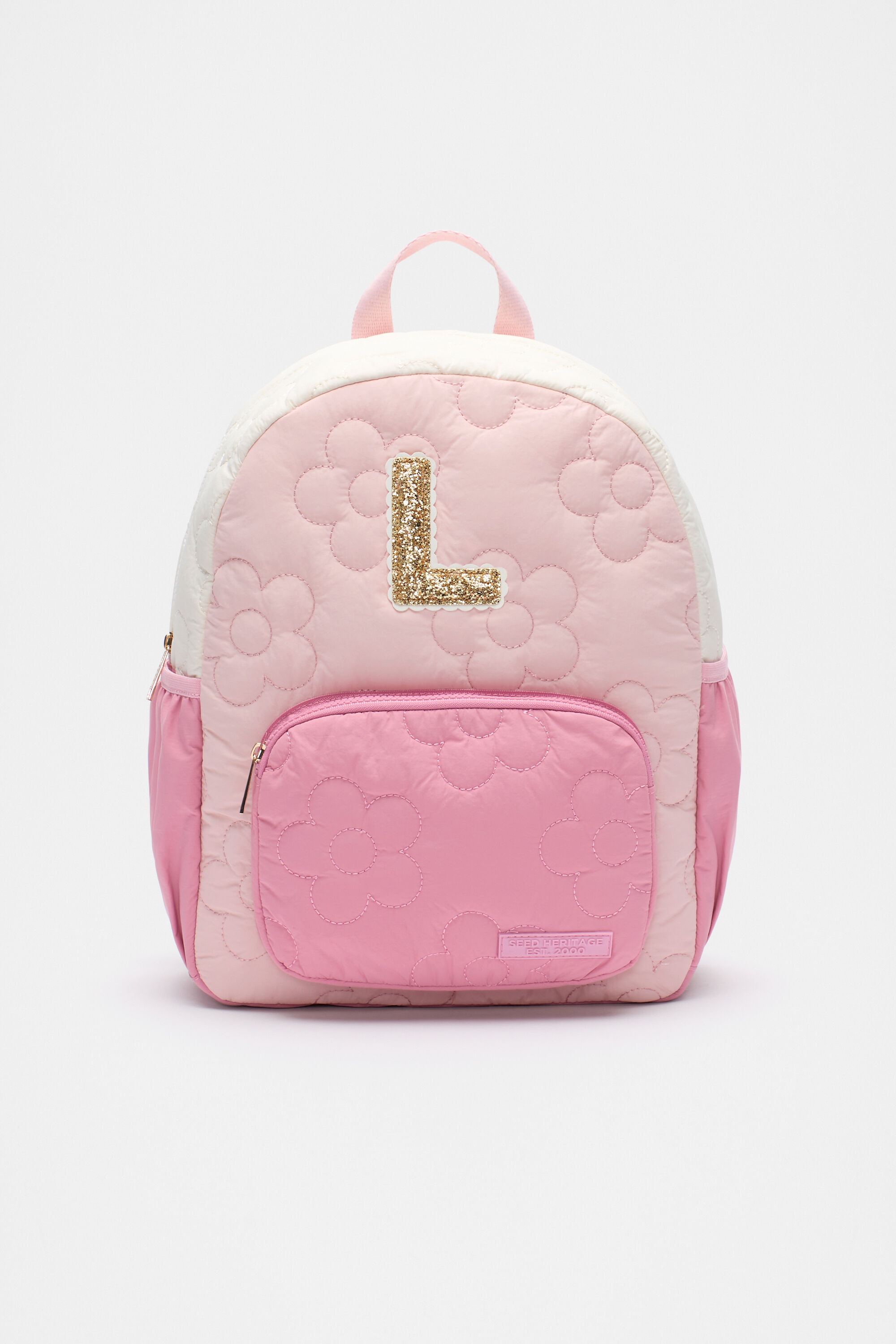 Girls initial backpack best sale