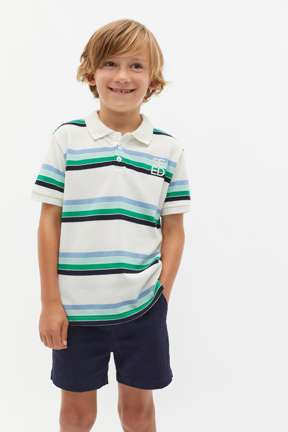 Stripe Polo  Canvas  hi-res
