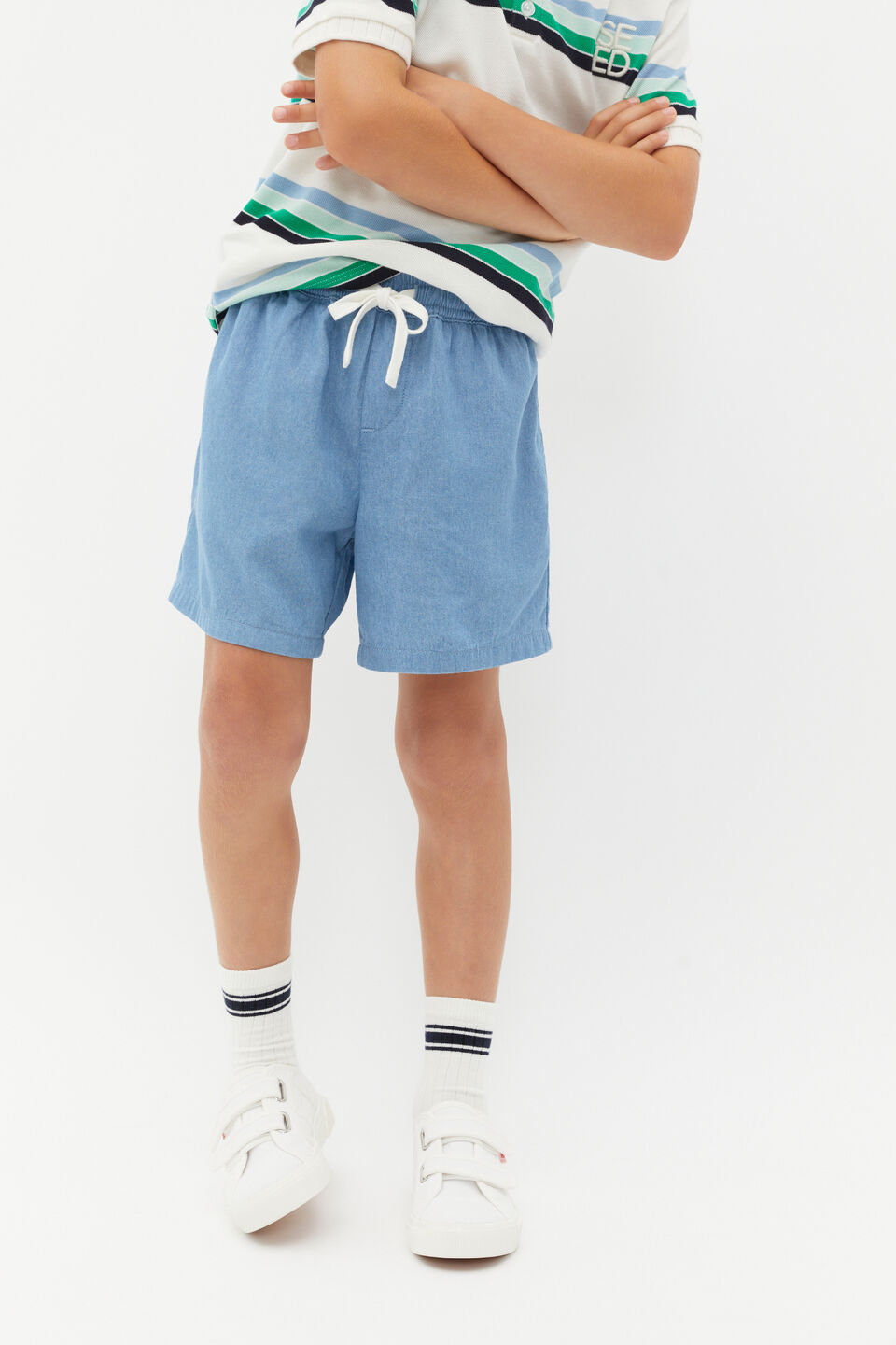 Chambray Short  Chambray
