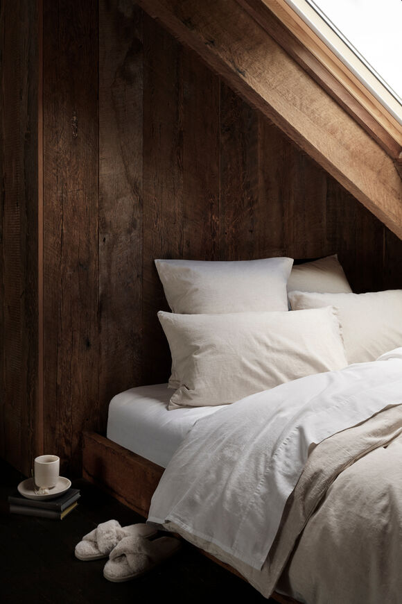 Alba Queen Flat Sheet  White  hi-res