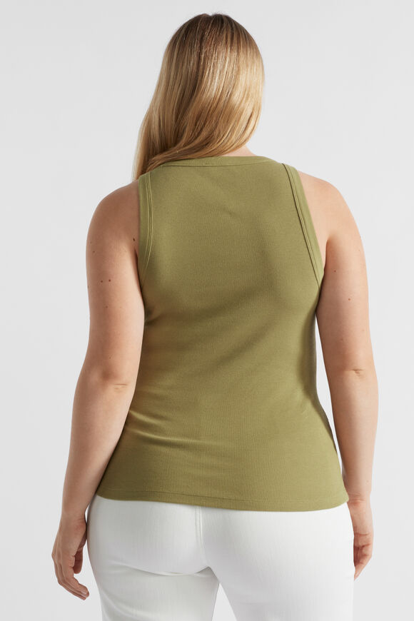 Heritage Rib Tank  Pistachio  hi-res