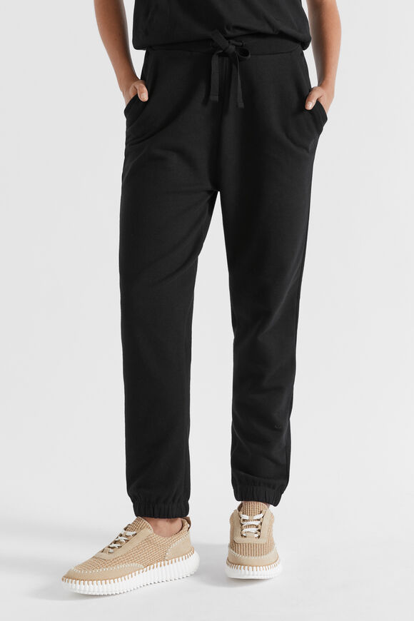 Heritage Terry Trackpant  Black  hi-res