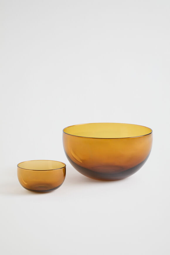 Nola Small Bowl  Amber  hi-res