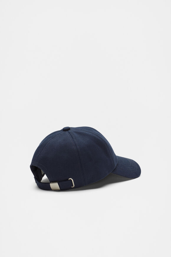 Canvas Baseball Cap  Midnight Blue  hi-res