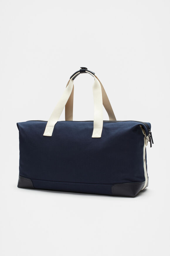 Canvas Weekender Bag  Midnight Blue  hi-res