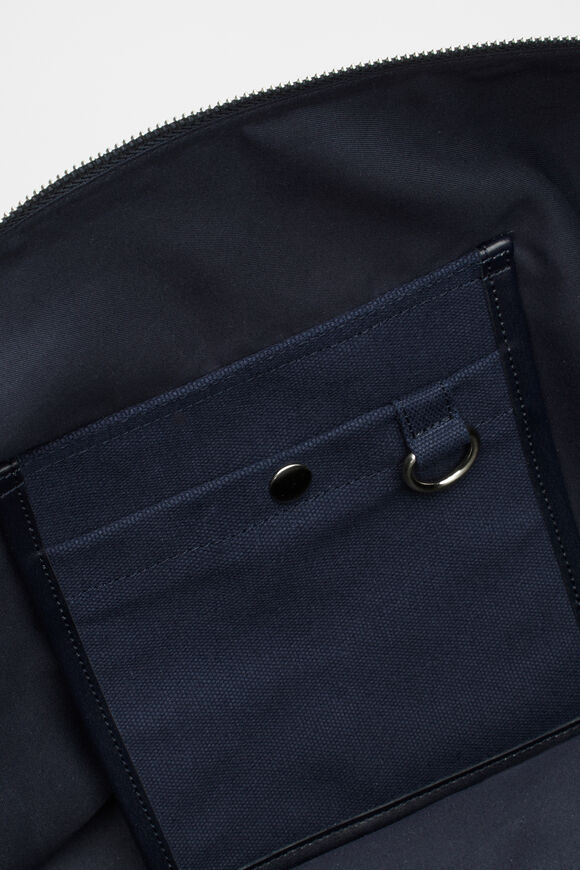 Canvas Weekender Bag  Midnight Blue  hi-res