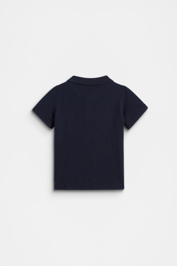 Core Logo Polo  Midnight Blue  hi-res