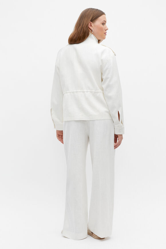 Textured Utility Jacket  Cloud Cream  hi-res