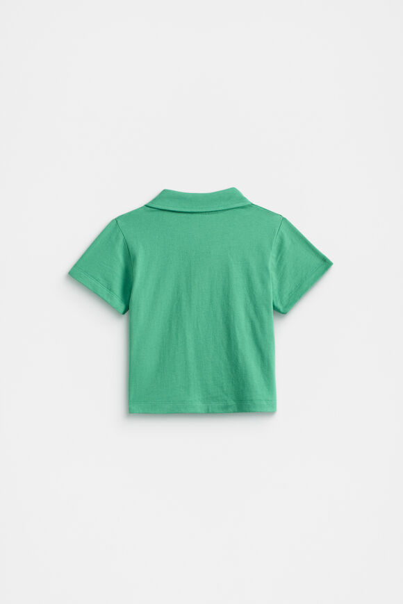 Jersey Polo  Deep Emerald  hi-res