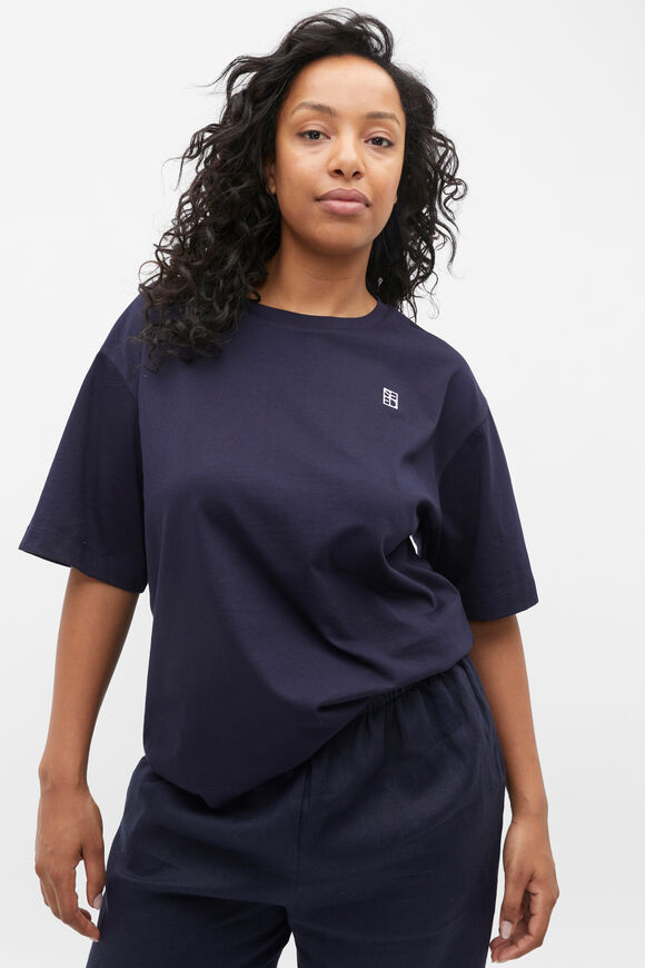 Heritage Logo Tee  Midnight Sky  hi-res