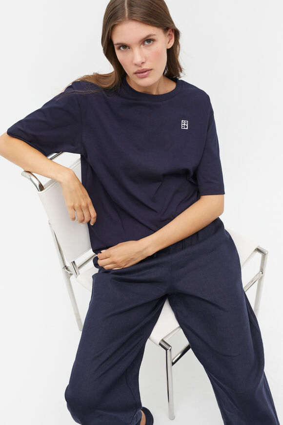 Heritage Logo Tee  Midnight Sky  hi-res