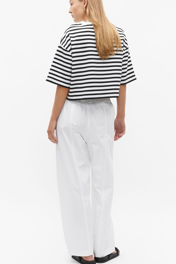 Barrel Leg Jogger Pant  Whisper White  hi-res