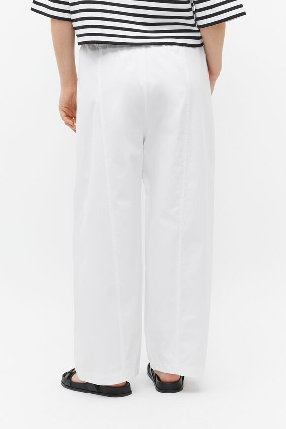 Barrel Leg Jogger Pant  Whisper White  hi-res