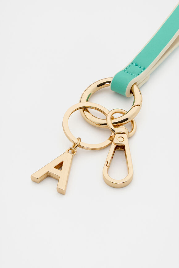 Deep Emerald Wrist Letter Strap  A  hi-res