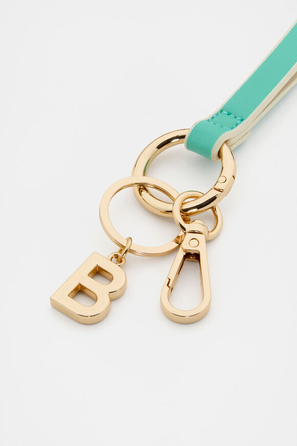 Deep Emerald Wrist Letter Strap  B  hi-res