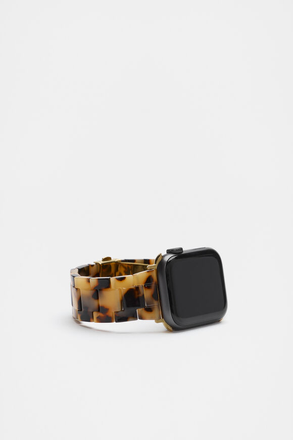 Resin Smart Watch Band  Milky Tort  hi-res
