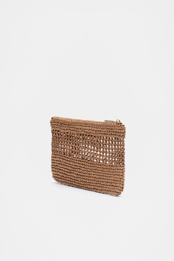 Woven Pouch  Cinnamon Spice  hi-res