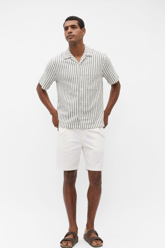 Textured Stripe Shirt  Chalk Multi  hi-res