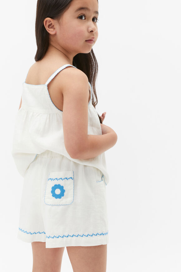 Embroidered Cami  Canvas  hi-res