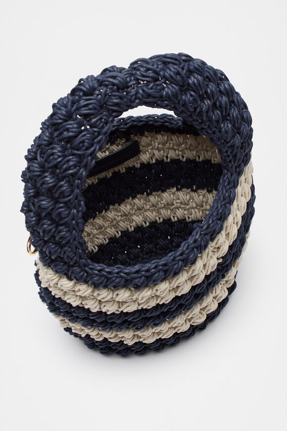 Knotted Rope Bag  Midnight Sky  hi-res