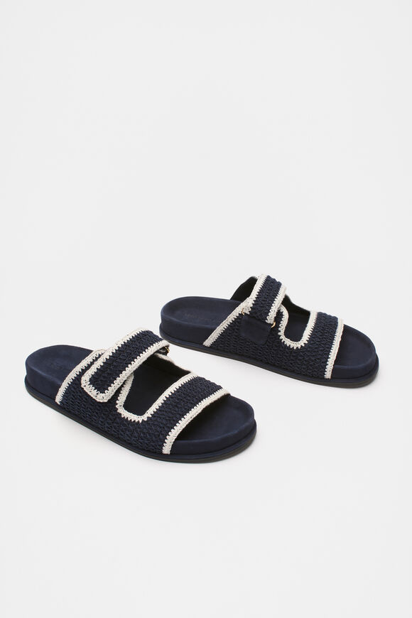 Ella Crochet Slide  Midnight Sky  hi-res