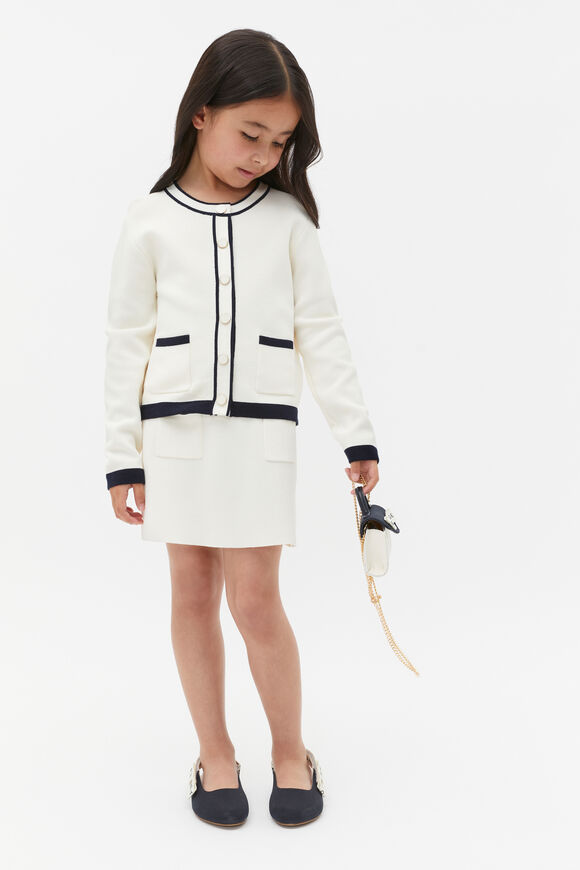 Button Knit Cardigan  Milk  hi-res