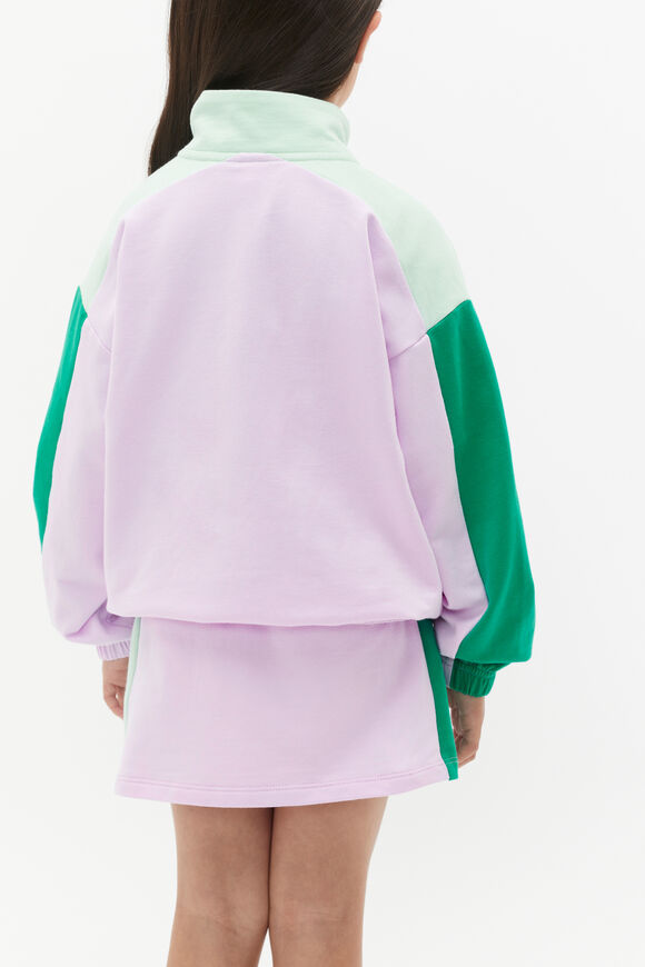 Colour Block Logo Sweat  Multi  hi-res