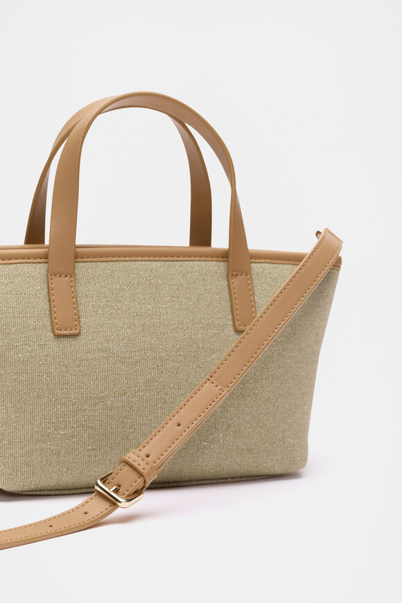Mini Fabric Tote  Rosemary  hi-res