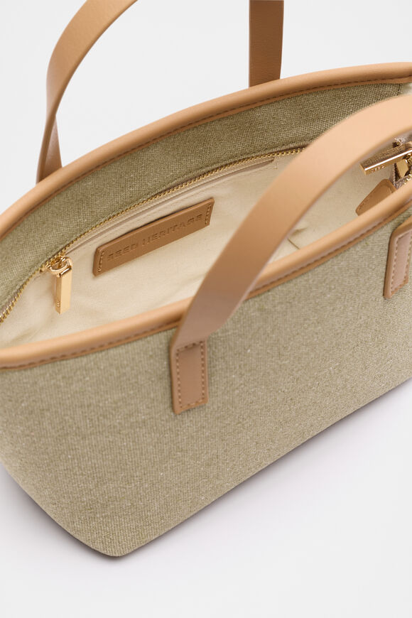 Mini Fabric Tote  Rosemary  hi-res