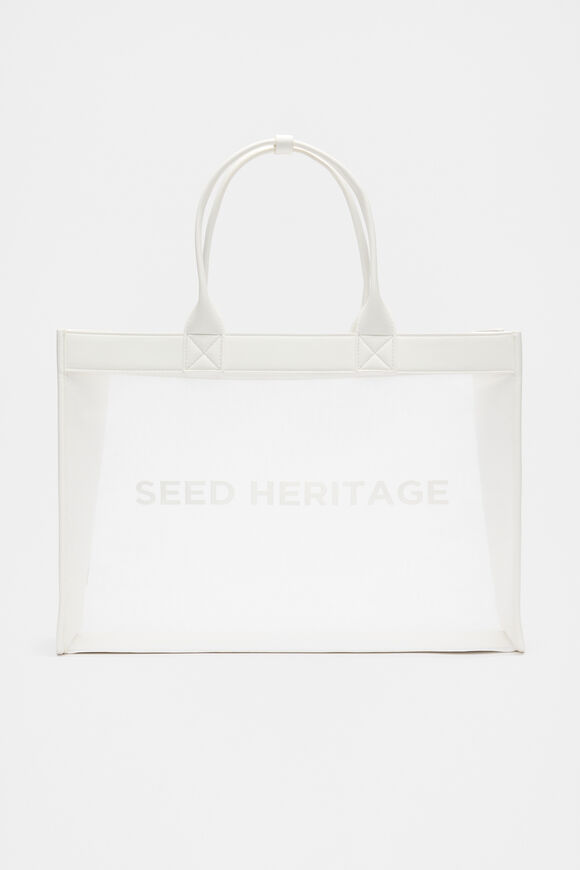 Mesh Tote  Cloud Cream  hi-res