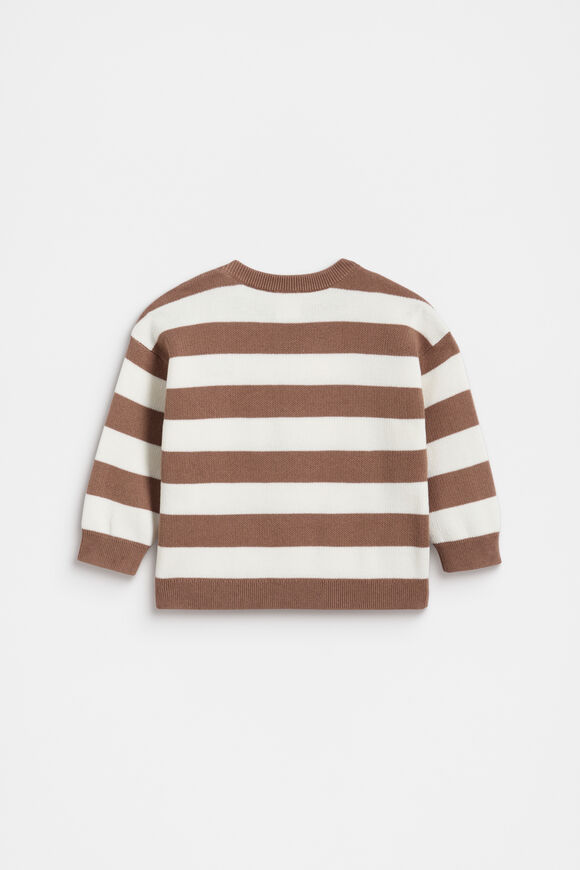 Essential Knit Sweater  Chocolate Shake  hi-res
