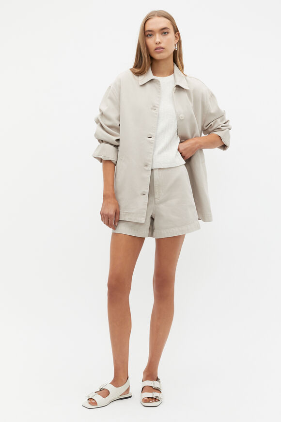 Denim Short  Oat  hi-res