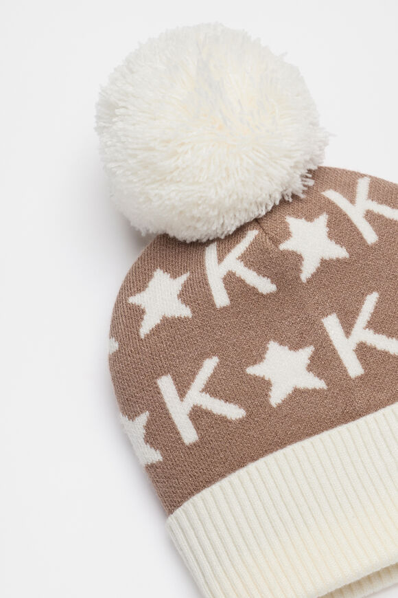 Star Initial Beanie  K  hi-res