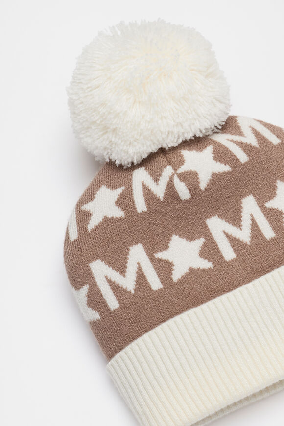 Star Initial Beanie  M  hi-res