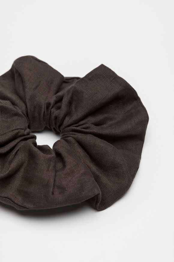 Large Scrunchie  Dark Espresso  hi-res